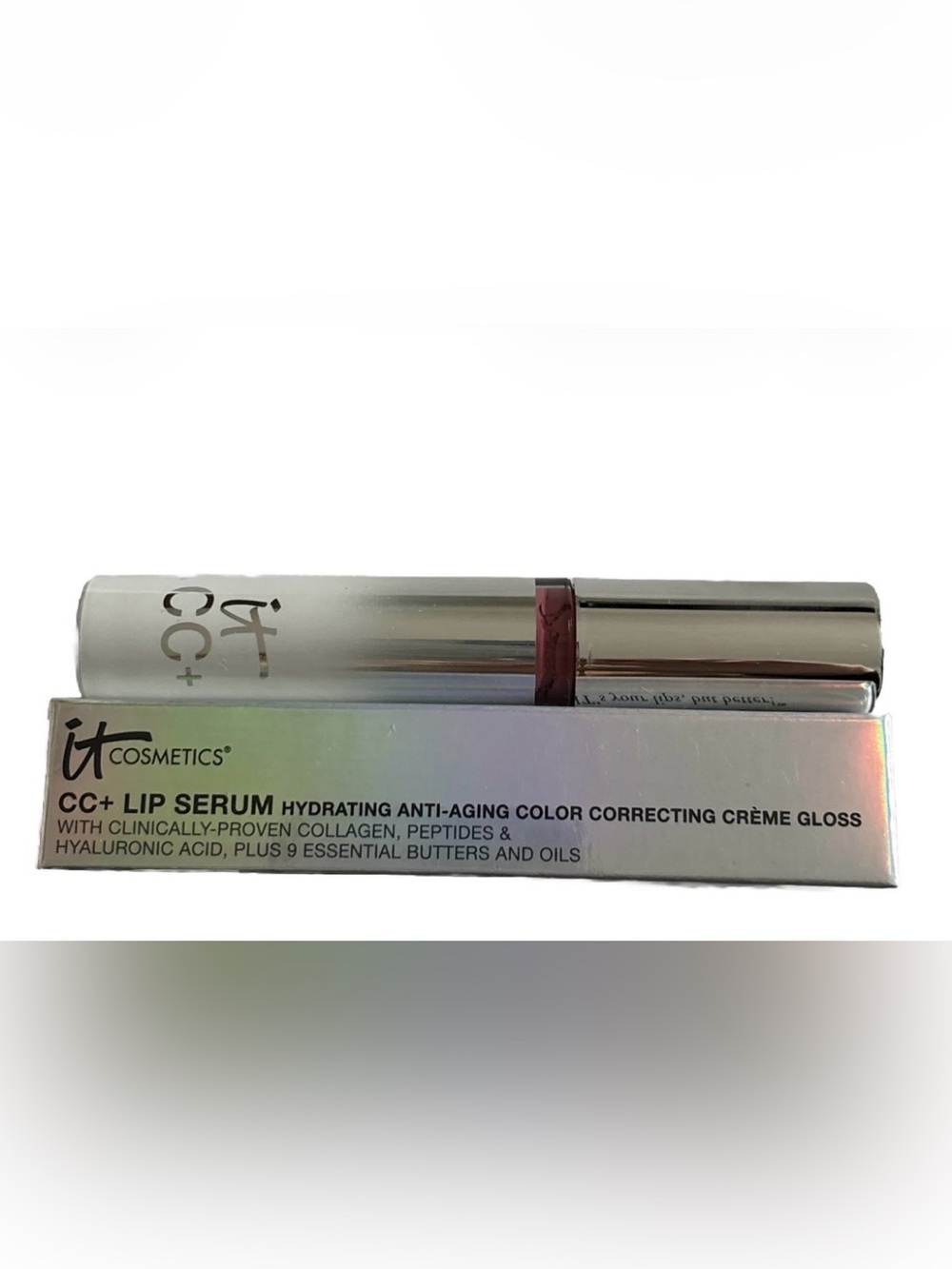 it cosmetics CC+ Lip Serum Gloss in Rose Pink